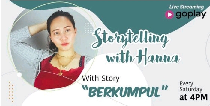 Storytelling Bareng Hanna Tiap Hari Sabtu Hanya di Goplay
