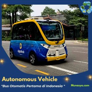 First Autonomous Vehicle at Green Office Park di BSD City