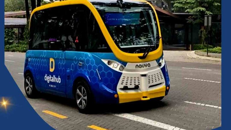 Kenalin Bus Otomatis Pertama di Indonesia, Navya Arma