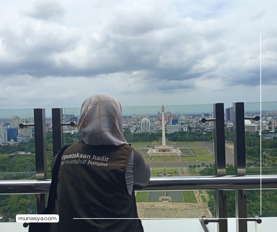 Pemandangan Jakarta Monas