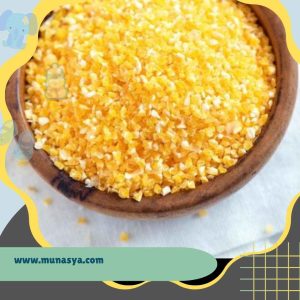 Butiran jagung giling